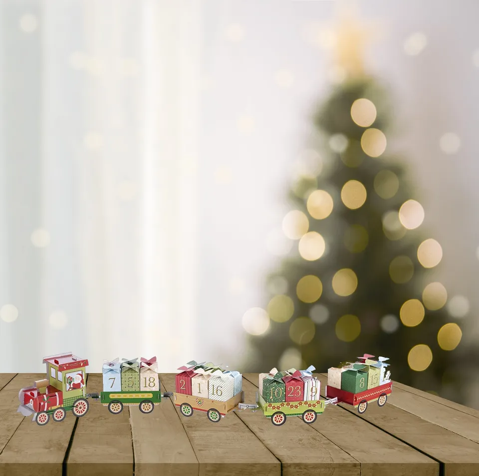 kit-calendrier-de-l-avent-train-de-no-l-24-sachets-carton image 1
