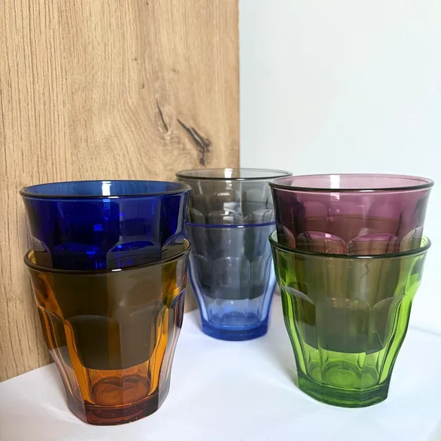duralex-picardie-verres-multicolore-lot-6-x-250-ml-tremp image 1