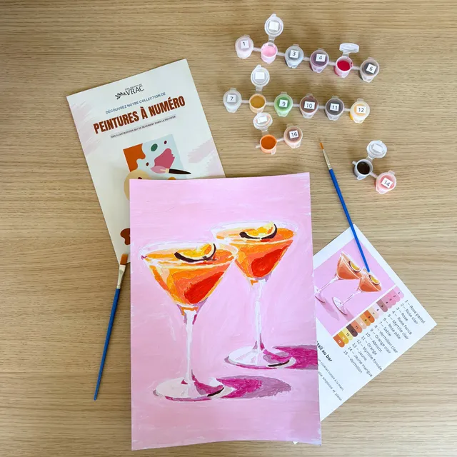 mes-courses-en-vrac-cocktail-au-bar-peinture-par-num-ros-a4 image 1
