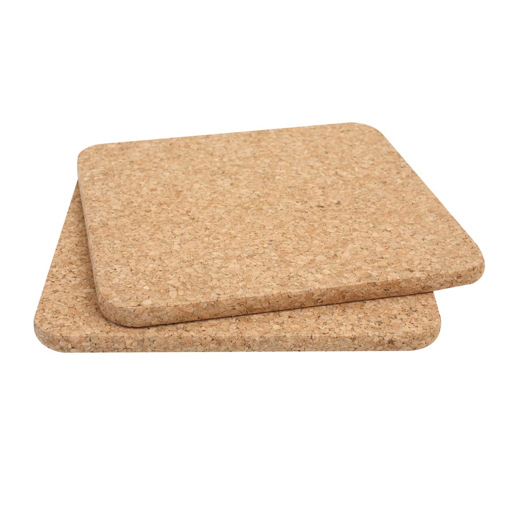 bastide-ustensiles-lot-2-dessous-de-plat-li-ge-20x20-naturel image 1