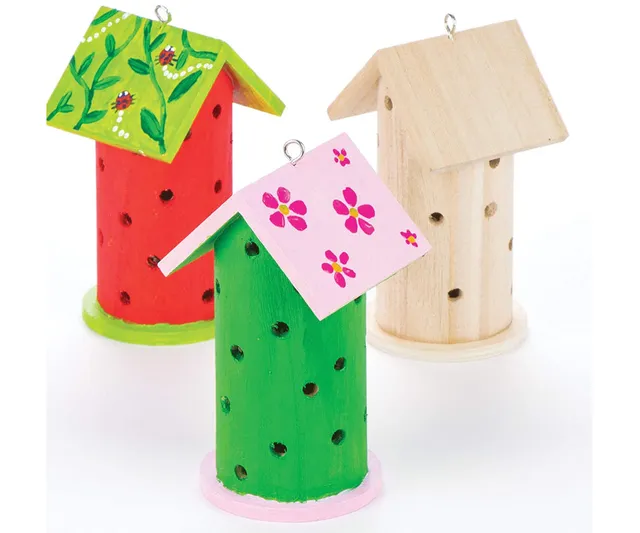 maison-coccinelle-bois-lot-de-2-personnaliser-14-cm image 1