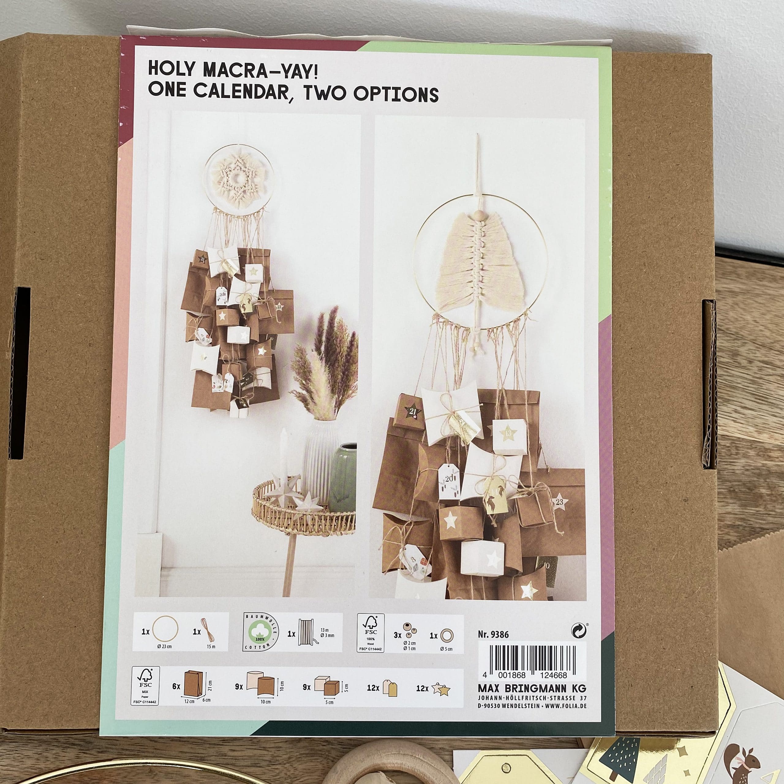 mes-courses-en-vrac-macram-kit-calendrier-de-l-avent-faire-55-pi-ces image 5