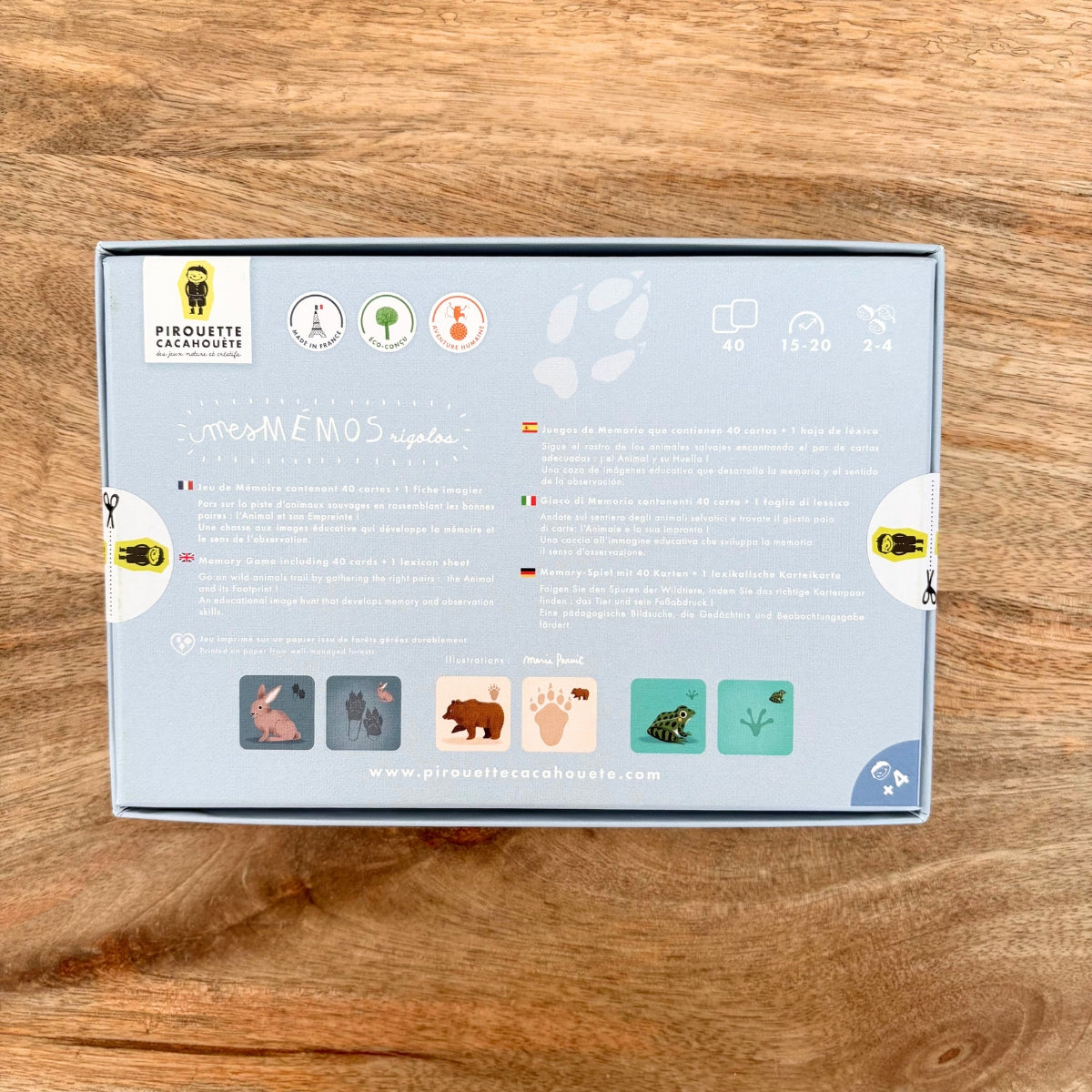 pirouette-cacahu-te-m-mo-empreintes-animaux-jeu-40-cartes-4-ans image 3