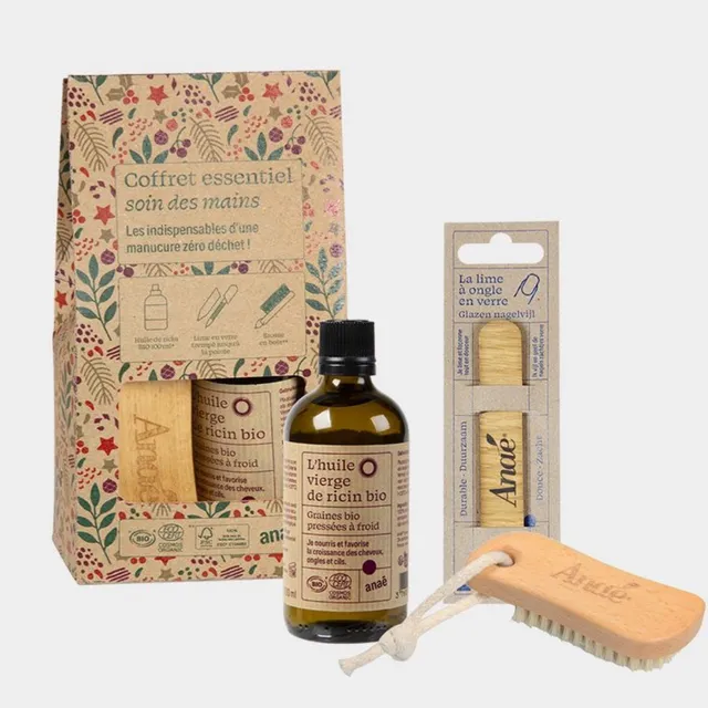 ecodis-coffret-soin-mains-huile-ricin-bio-lime-verre image 1
