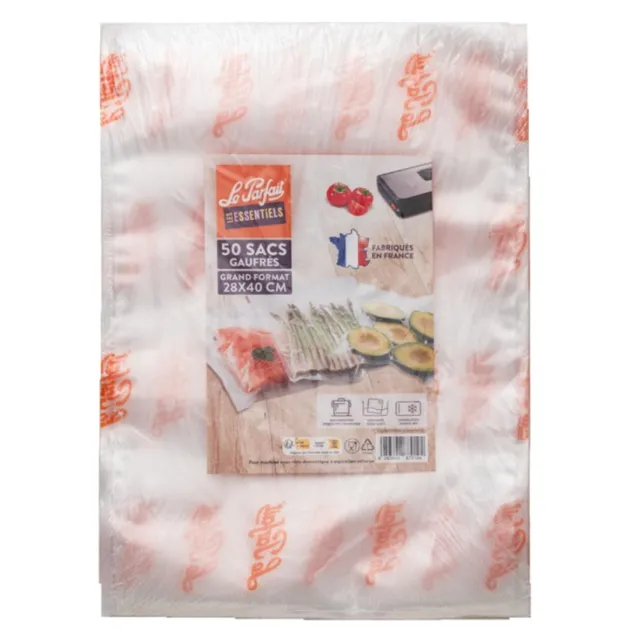 lot-50-sacs-sous-vide-28x40-cm-conservation-aliments image 1