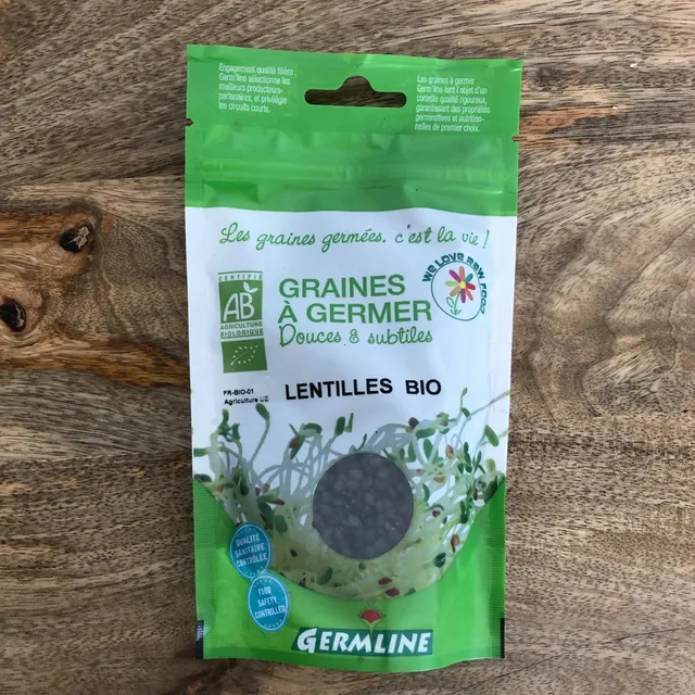 germline-germination-lentilles-bio-graines-germer-150g image 1