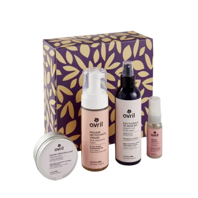 avril-coffret-routine-soin-visage-bio-5-soins-tous-types image 1