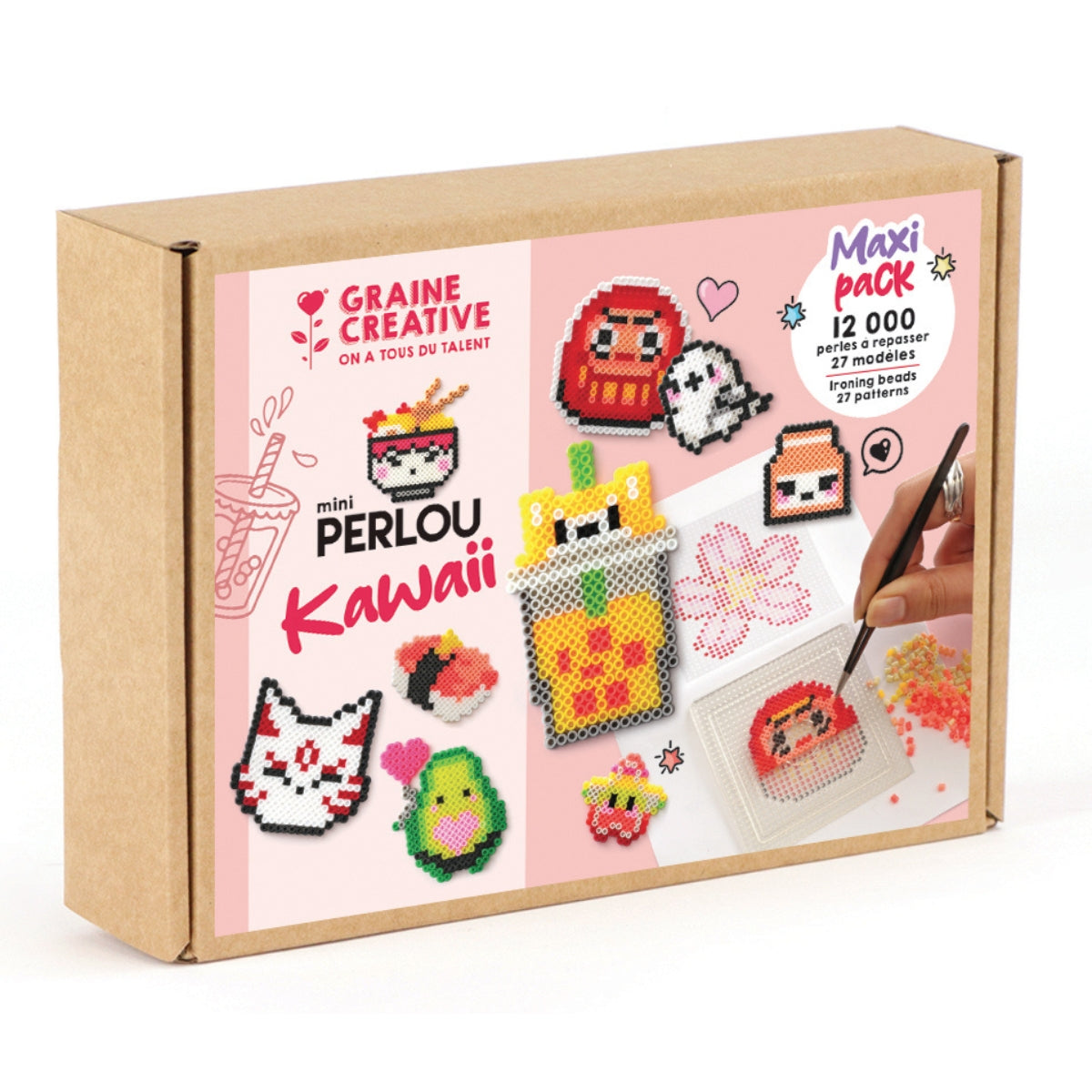 mes-courses-en-vrac-mini-kit-perles-repasser-kawaii-japan-perles image 1