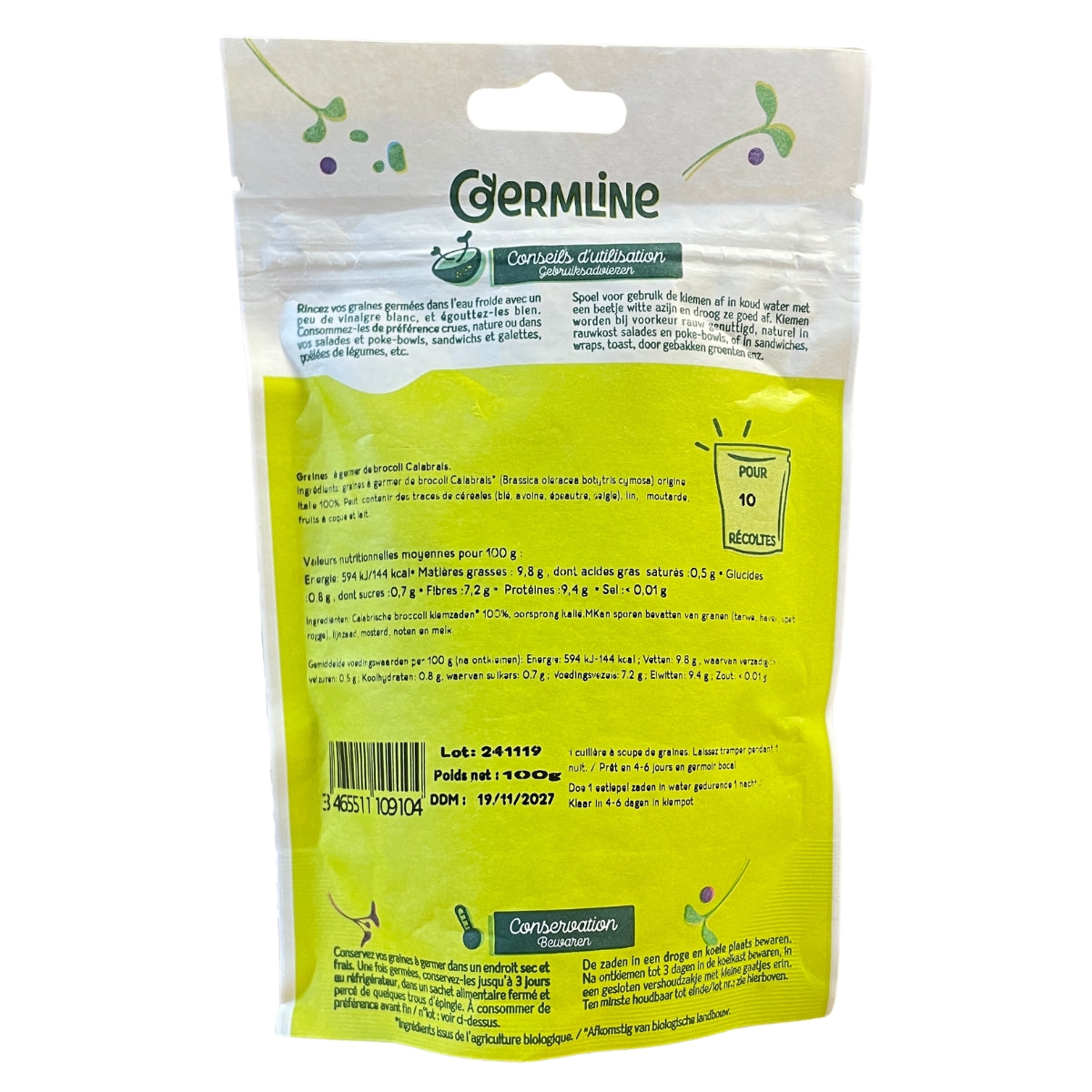 germline-brocoli-calabrais-graines-germer-bio-100-g image 2