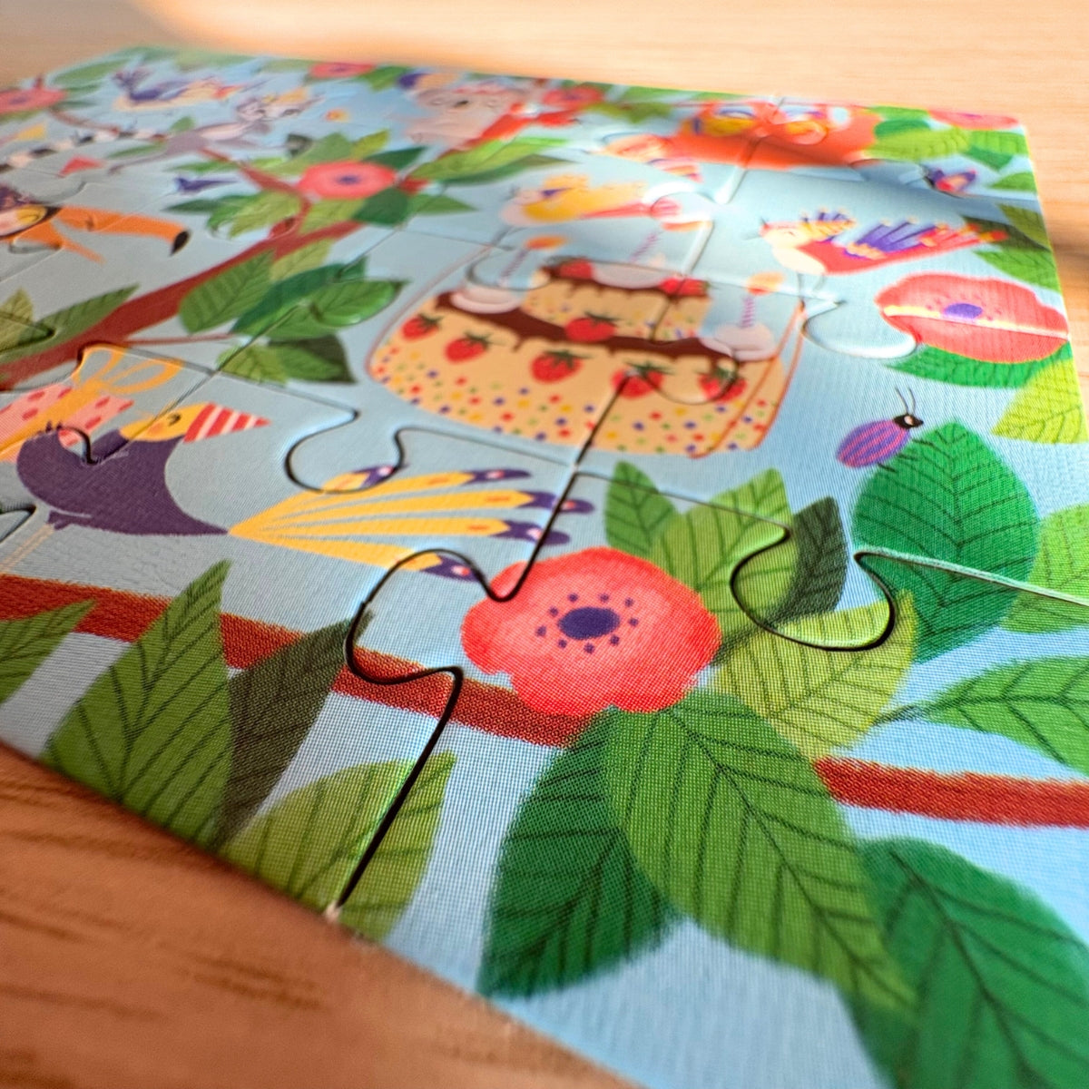 mes-courses-en-vrac-mini-puzzle-anniversaire-20-pi-ces-jungle-10x14 image 3