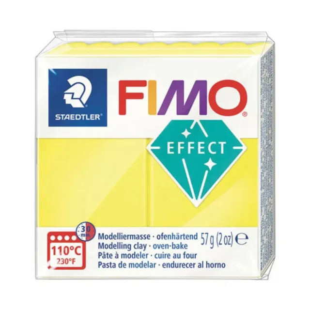 fimo-soft-101-p-te-modeler-jaune-fluo-polym-re image 1