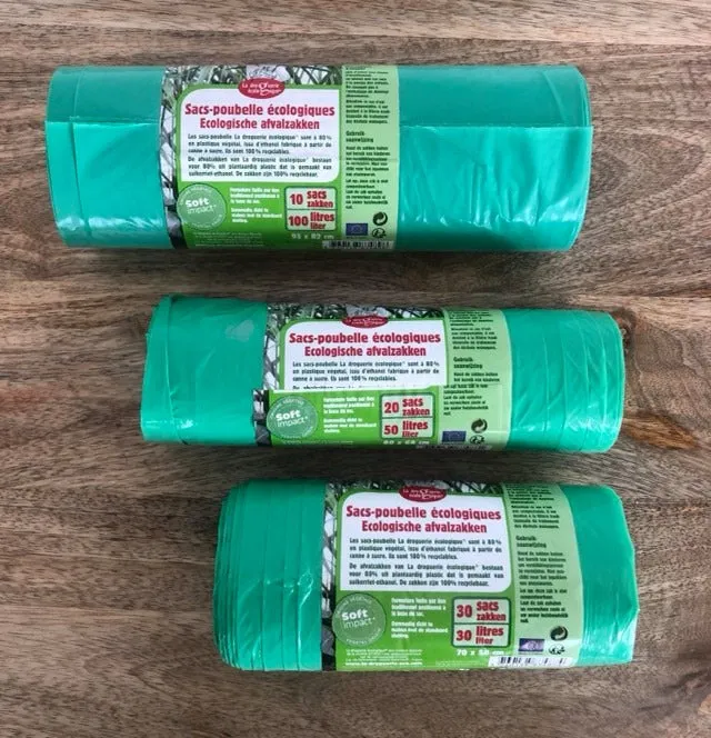 mes-courses-en-vrac-sacs-poubelle-cologiques-30l-lot-vert image 1