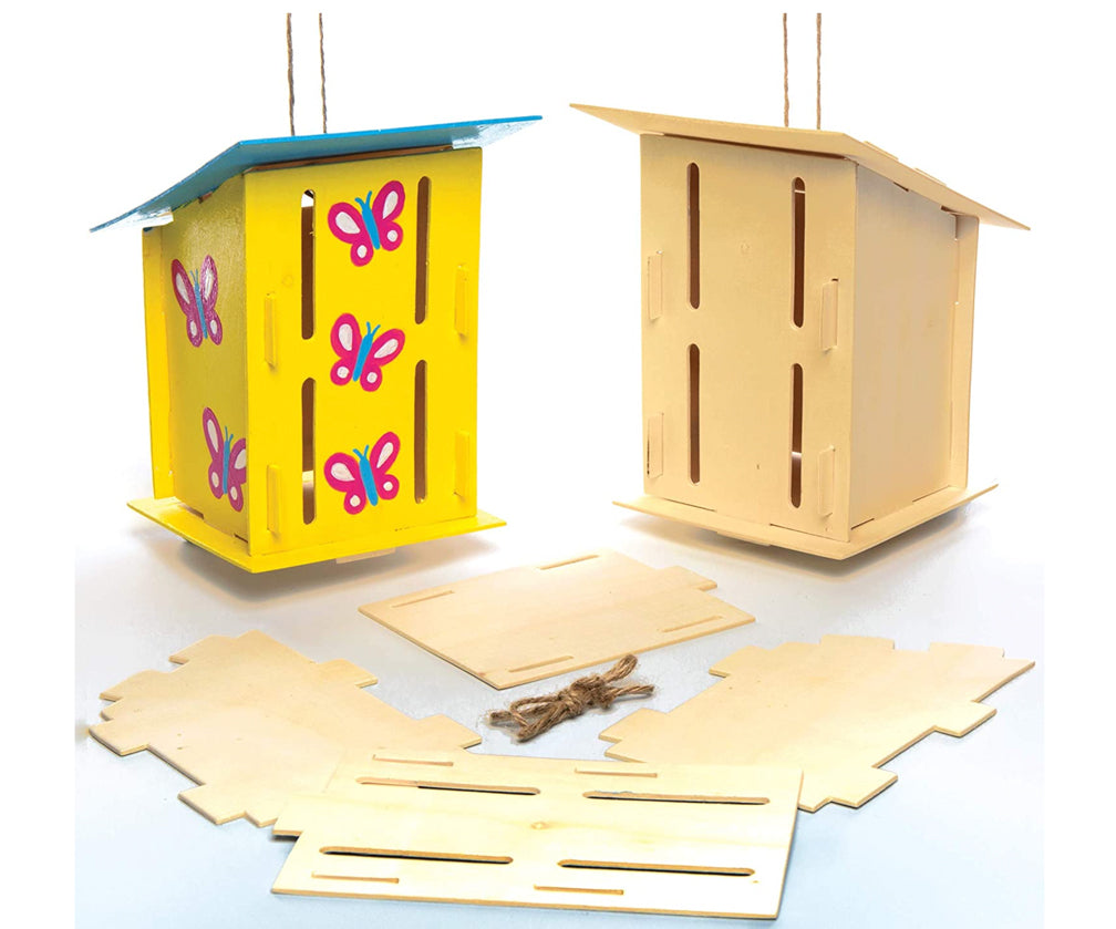 baker-ross-kit-2-cabanes-papillons-bois-construire-25-6-cm image 2