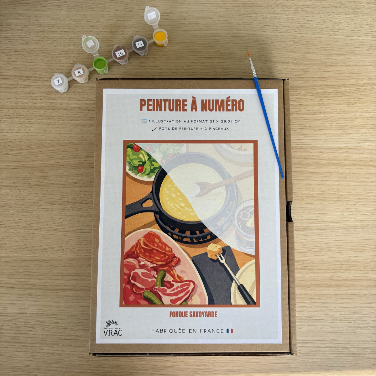 mes-courses-en-vrac-peinture-au-num-ro-fondue-savoyarde-a4 image 4