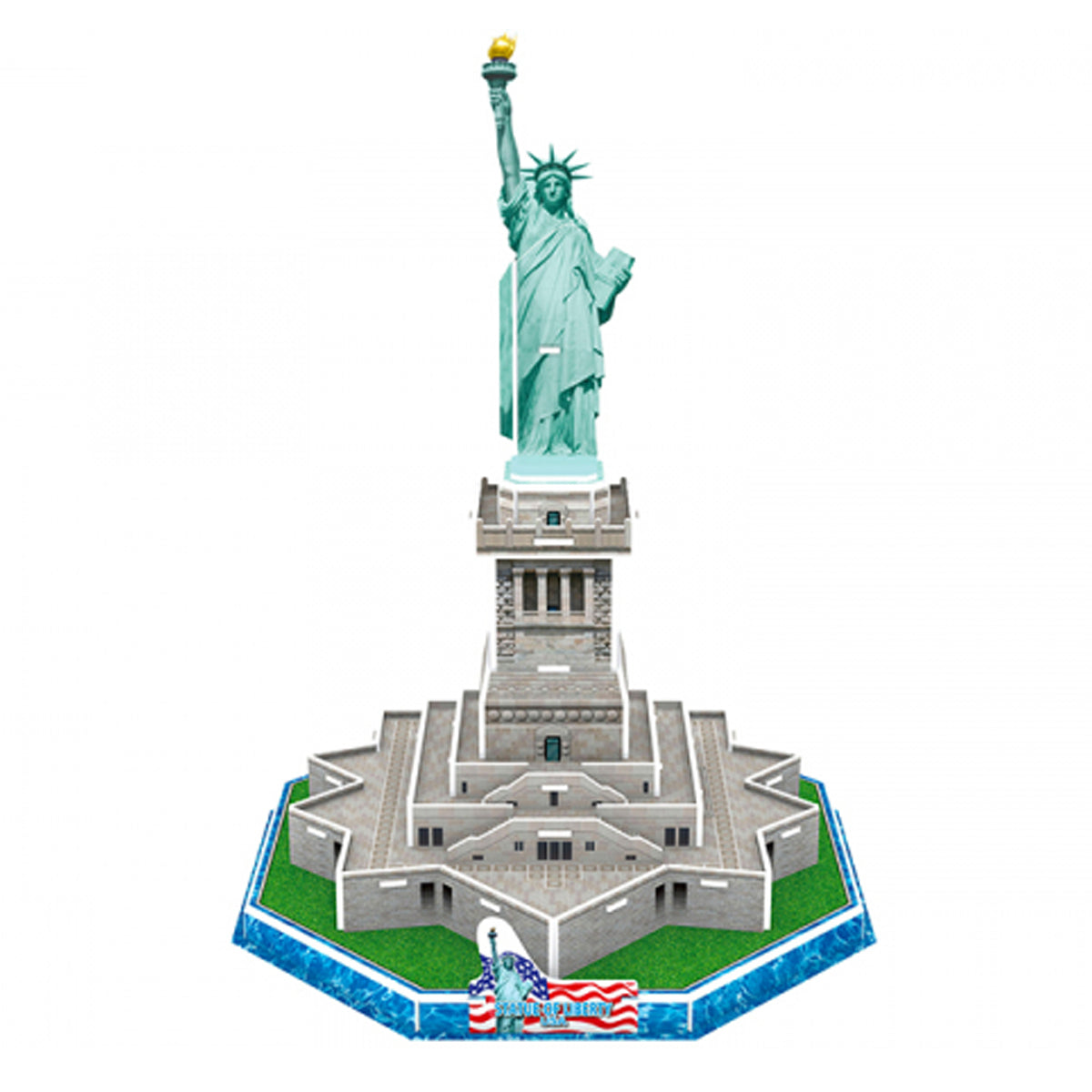 maquette-3d-statue-libert-carton-mousse-37-pi-ces image 1