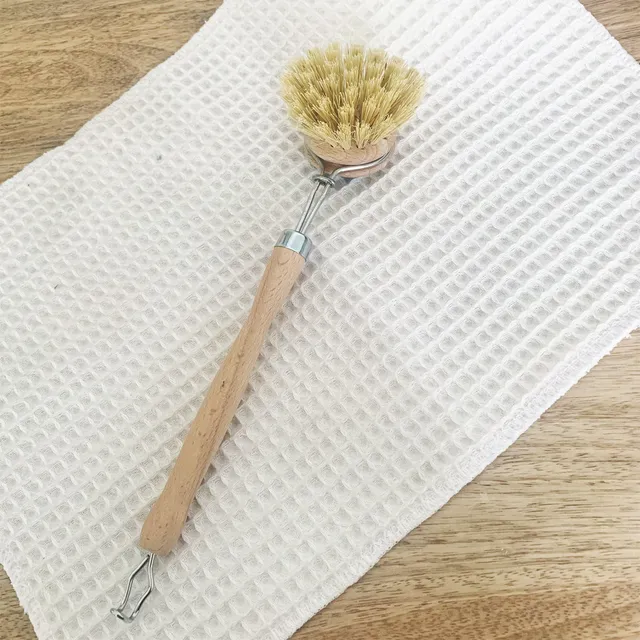 brosse-vaisselle-bois-h-tre-t-te-rechargeable-25-cm image 1