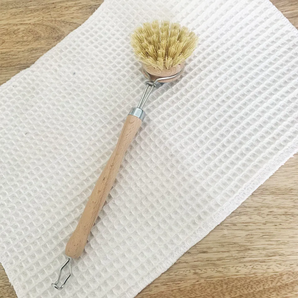 brosse-vaisselle-bois-h-tre-t-te-rechargeable-25-cm image 1
