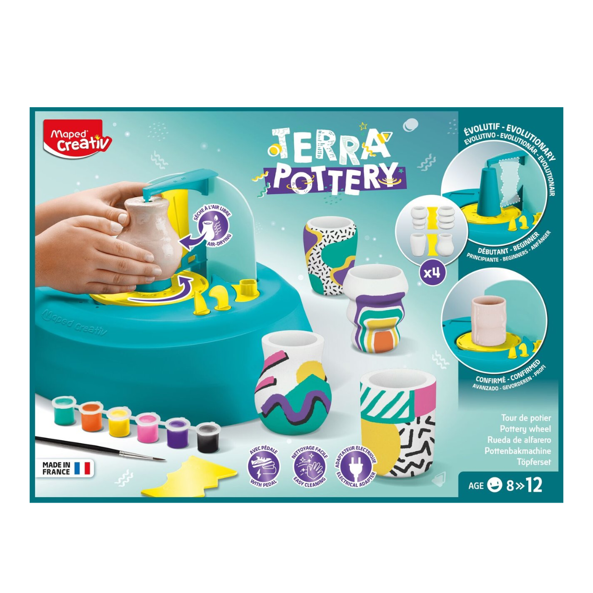 mes-courses-en-vrac-maped-kit-poterie-tour-potier-enfant image 2