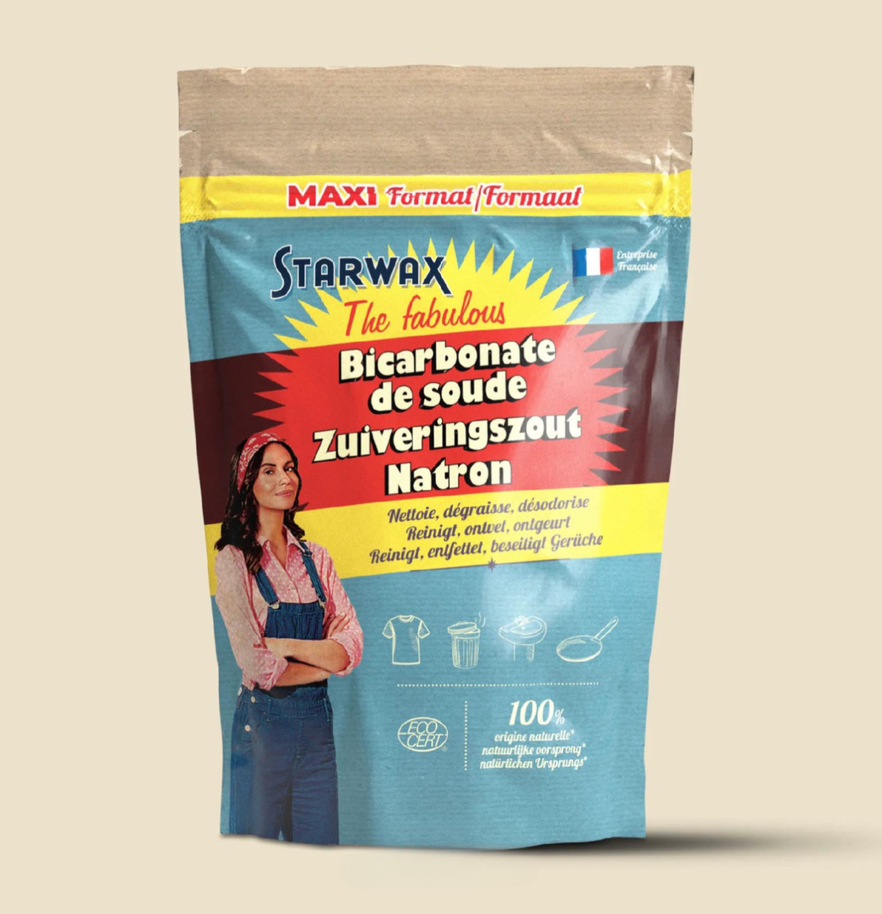 starwax-bicarbonate-de-soude-sachet-2-5-kg-naturel image 1