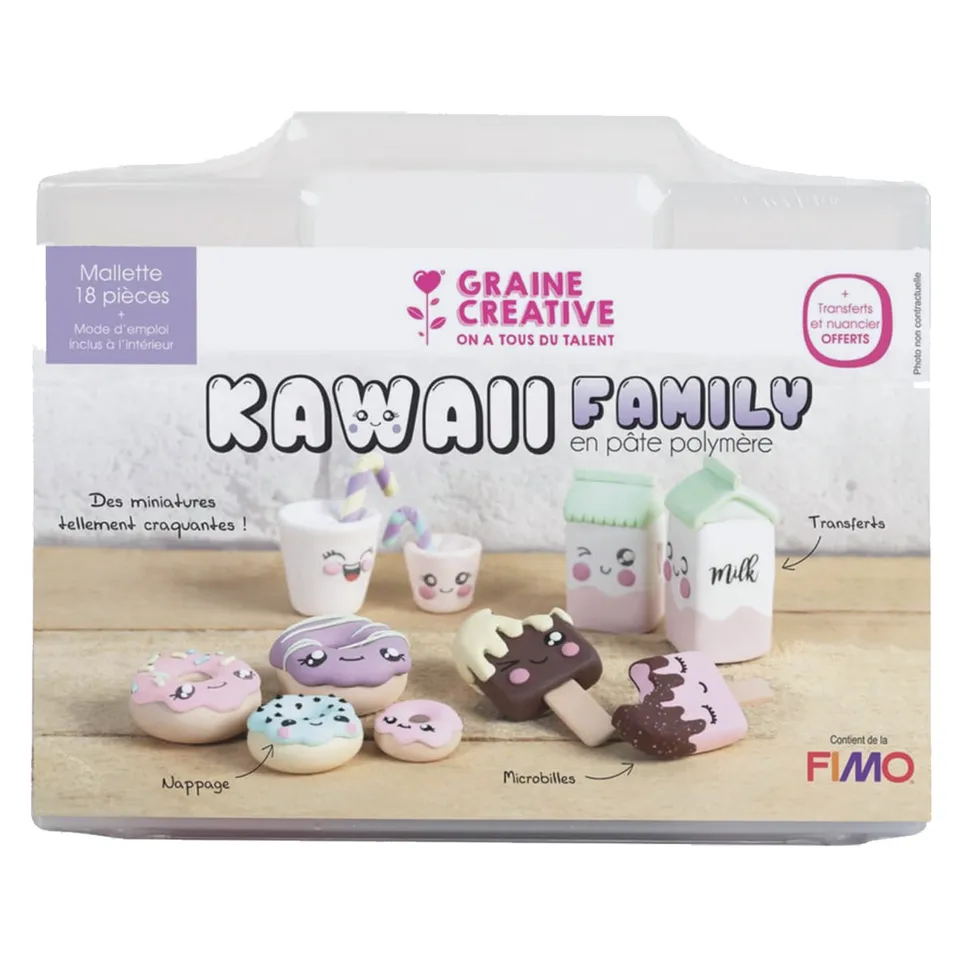 mes-courses-en-vrac-fimo-kawaii-family-mallette-p-te-modeler image 1