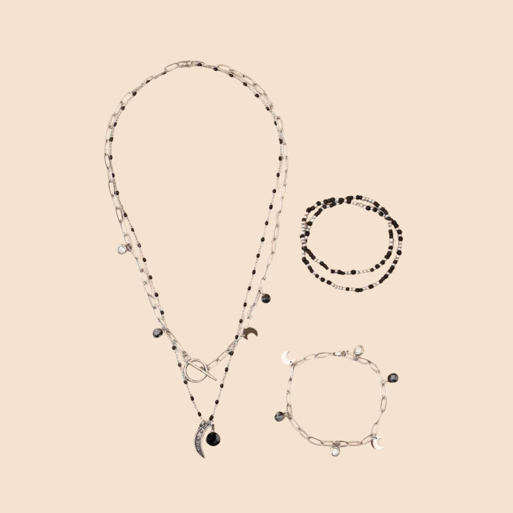 graine-cr-ative-kit-diy-bijoux-acier-parure-argent-e image 1