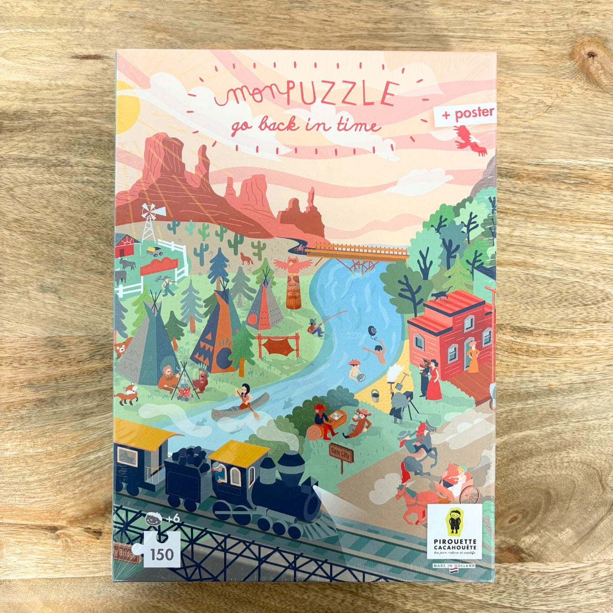 pirouette-cacahu-te-far-west-puzzle-enfant-150-pi-ces image 2