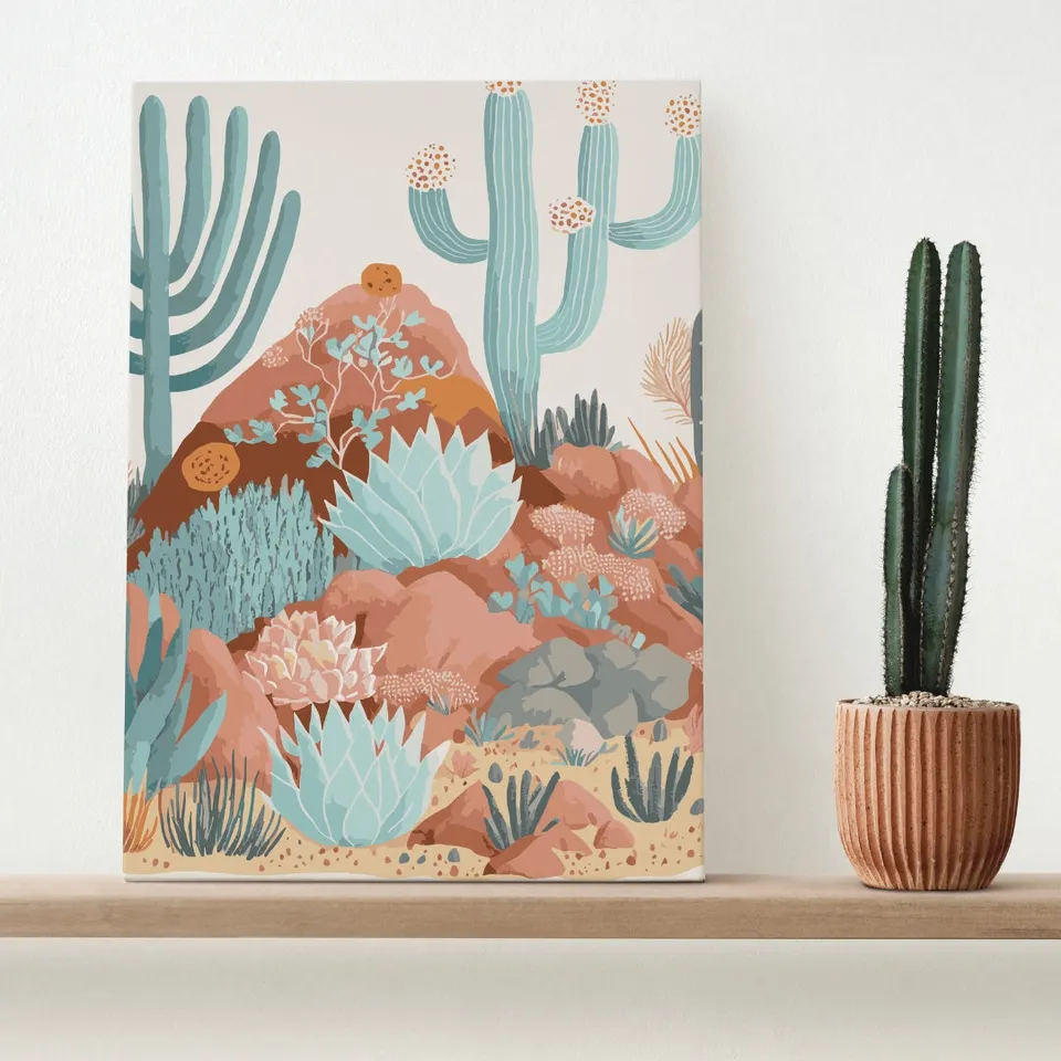 mes-courses-en-vrac-peinture-par-num-ros-20x30-cm-cactus-fleuri image 1