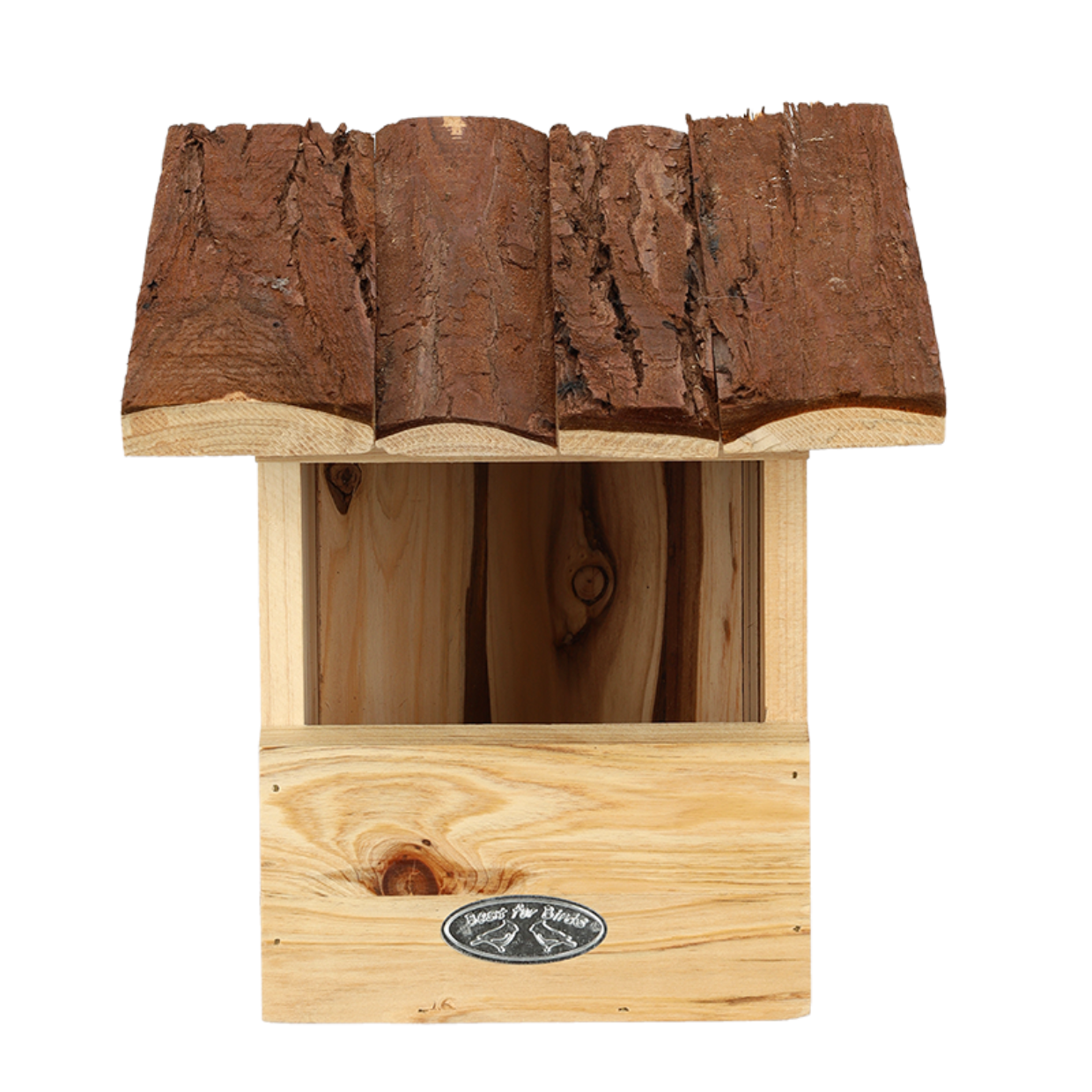 esschert-design-nichoir-rouge-gorge-toit-corce-bois image 6