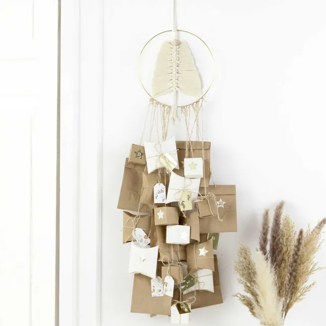 mes-courses-en-vrac-macram-kit-calendrier-de-l-avent-faire-55-pi-ces image 1