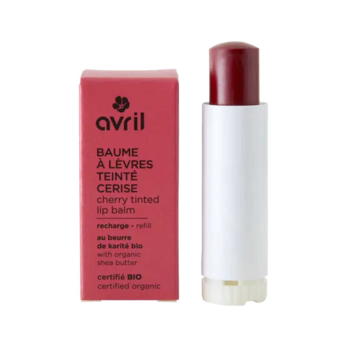 avril-kit-baume-l-vres-cerise-stick-rechargeable-bio image 2