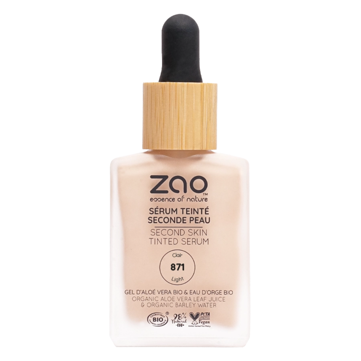 zao-s-rum-teint-clair-bio-30-ml-peau-nue image 1