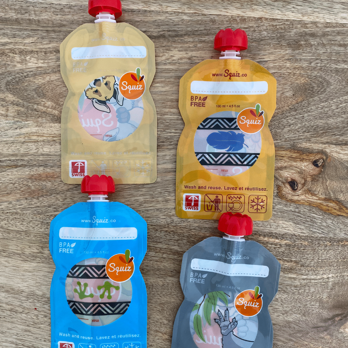 squiz-gourde-compote-r-utilisable-130-ml image 3