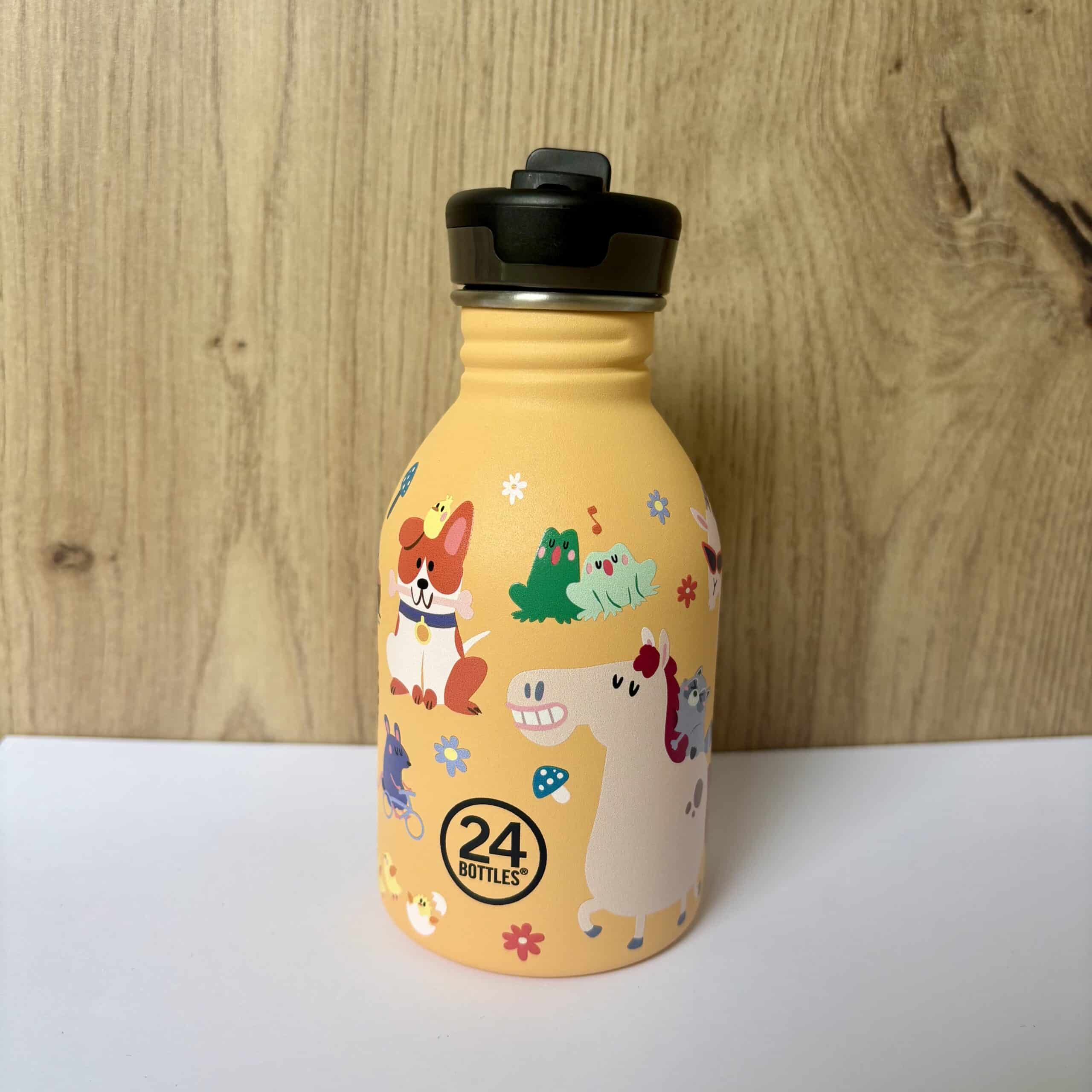 24bottles-urban-farm-friends-gourde-inox-250-ml-enfant image 2