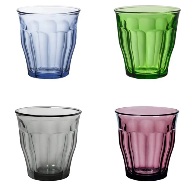 duralex-picardie-lot-4-verres-multicolores-25-cl-tremp image 1