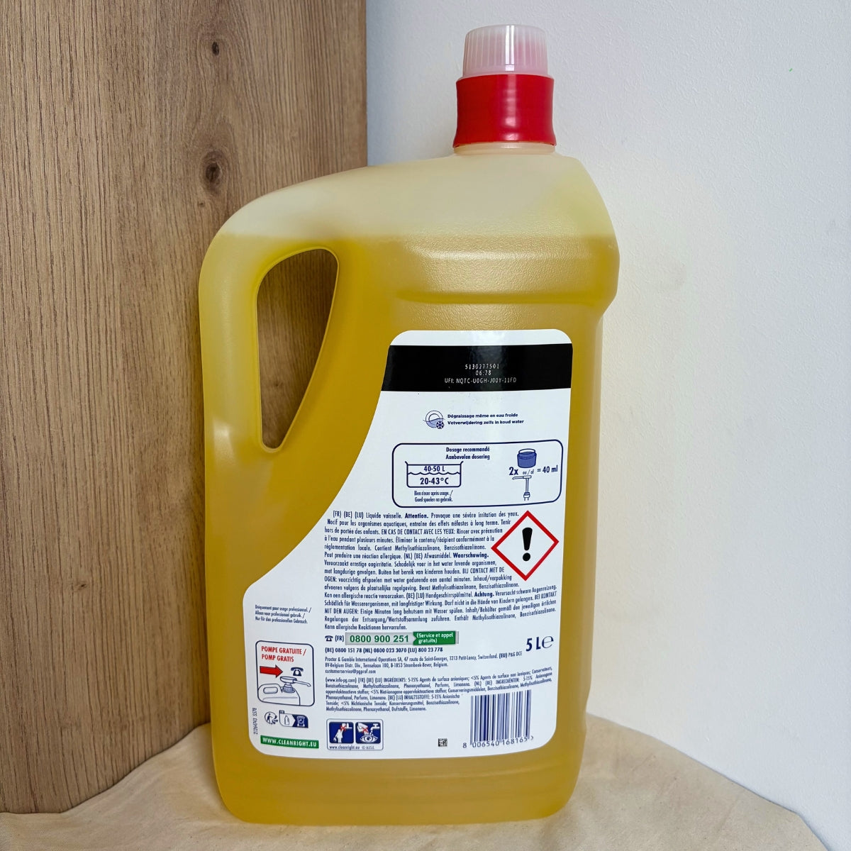 fairy-citron-liquide-vaisselle-super-concentr-bidon-5-l image 2