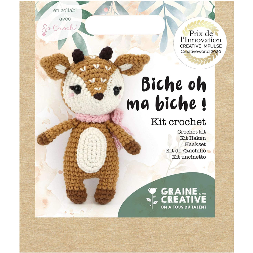 graine-cr-ative-kit-amigurumi-biche-kit-crochet-17-cm image 2