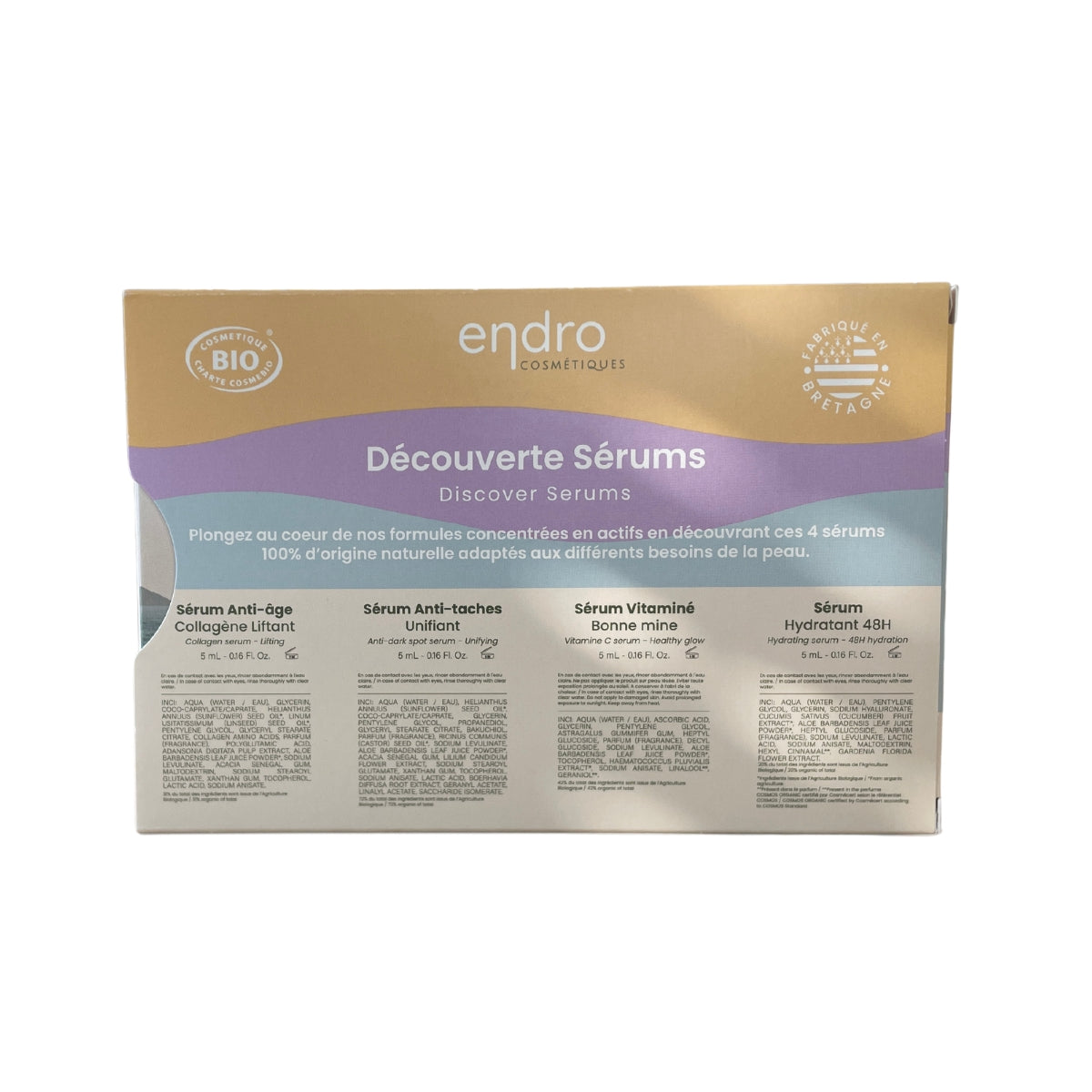 endro-coffret-d-couverte-s-rums-visage-4x5-ml-hydratant image 2