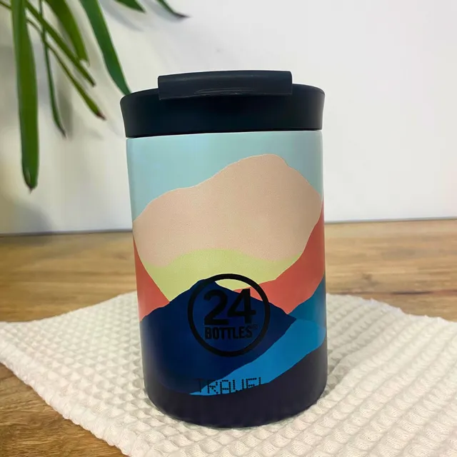 24-bottles-travel-mug-isotherme-mountain-350-ml-inox image 1