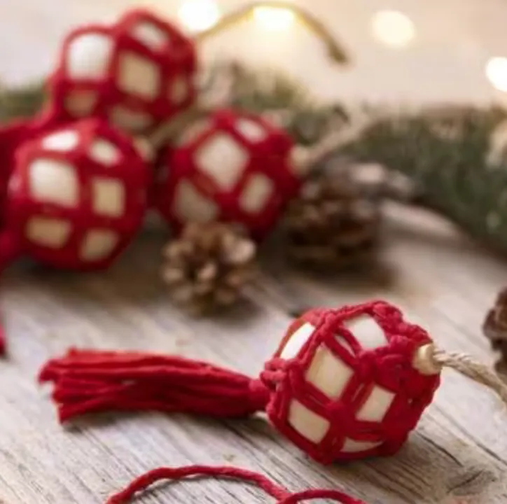 mes-courses-en-vrac-kit-diy-macram-boules-de-no-l image 1