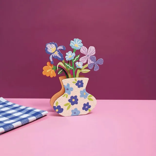 graine-cr-ative-kit-vase-et-fleurs-strasser-bleu image 1