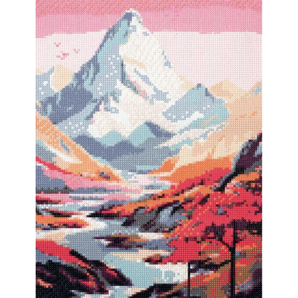 mes-courses-en-vrac-montagne-kit-diamond-painting-30x40 image 1