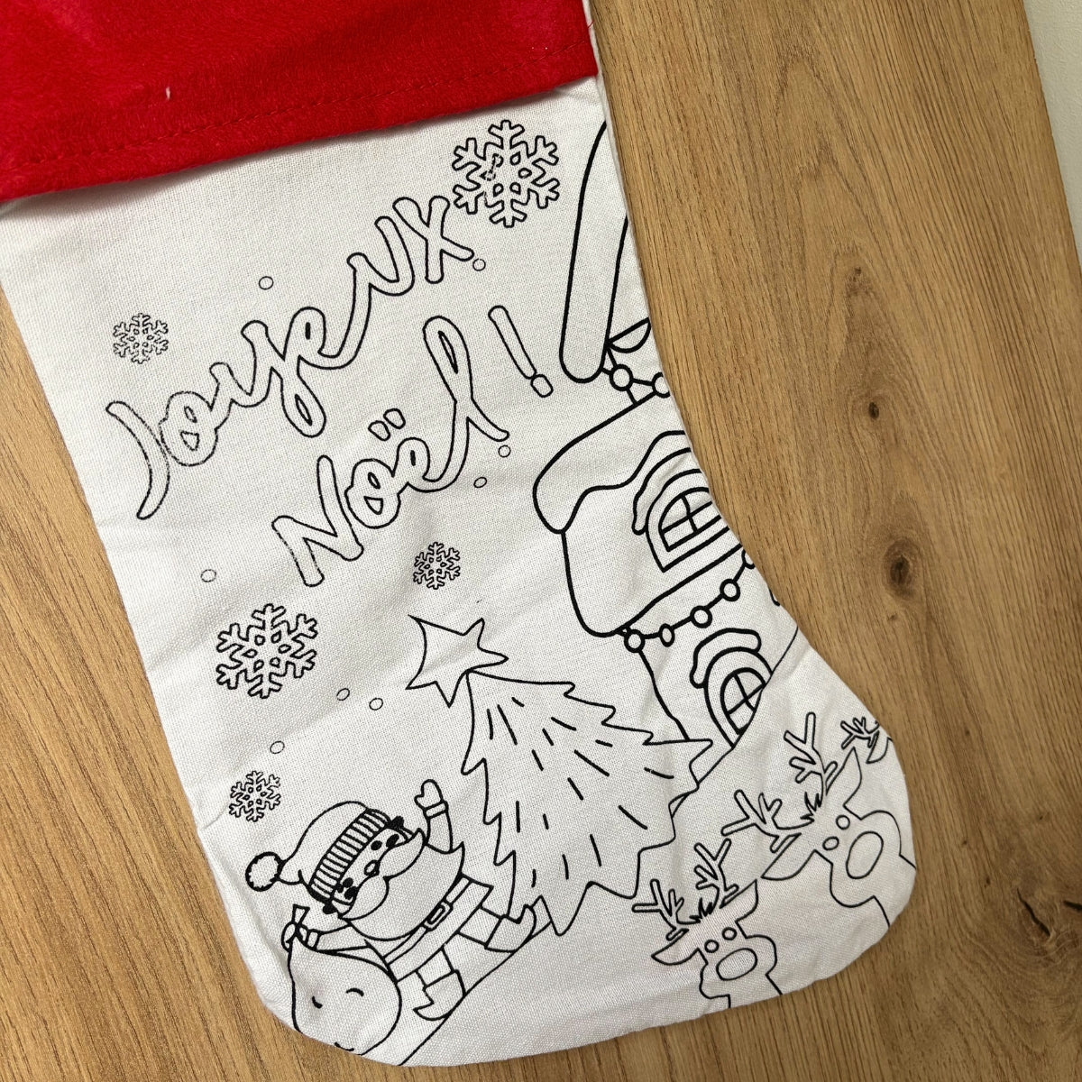 zentradas-chaussette-no-l-colorier-d-co-festive image 3