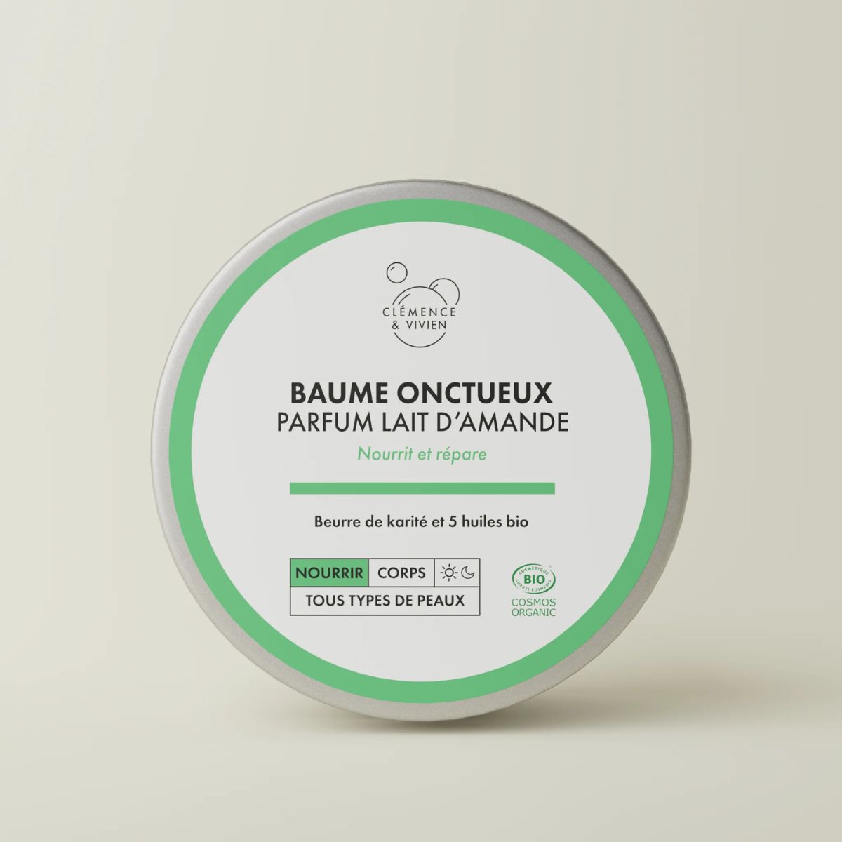 cl-mence-et-vivien-baume-onctueux-lait-d-amande-soin-150-ml image 1