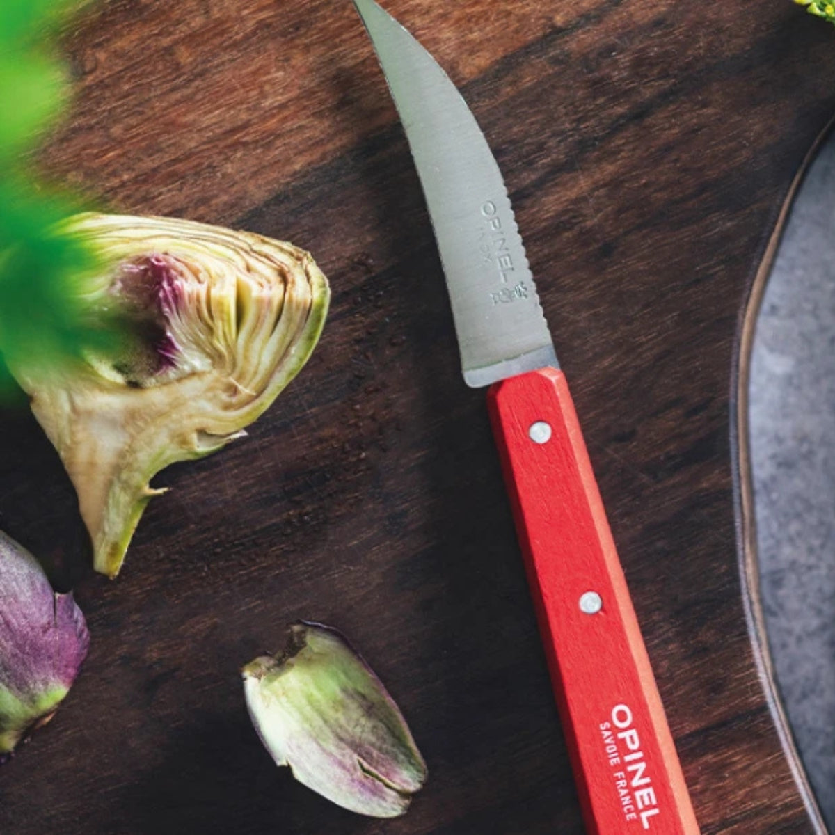 mes-courses-en-vrac-opinel-n-114-couteau-l-gumes-rouge image 2