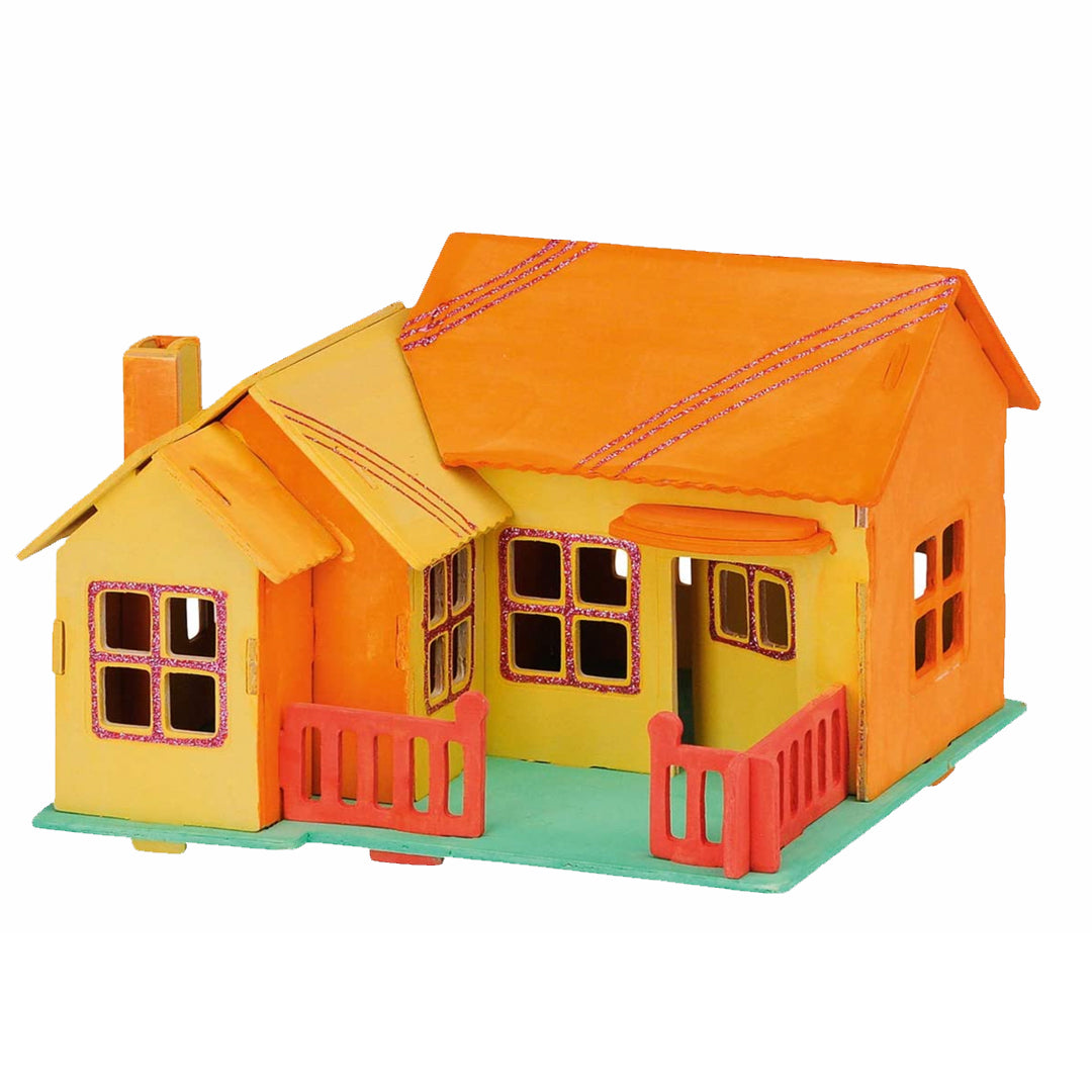 puzzle-3d-bois-maison-de-plage-27-pi-ces-14x19-cm image 3
