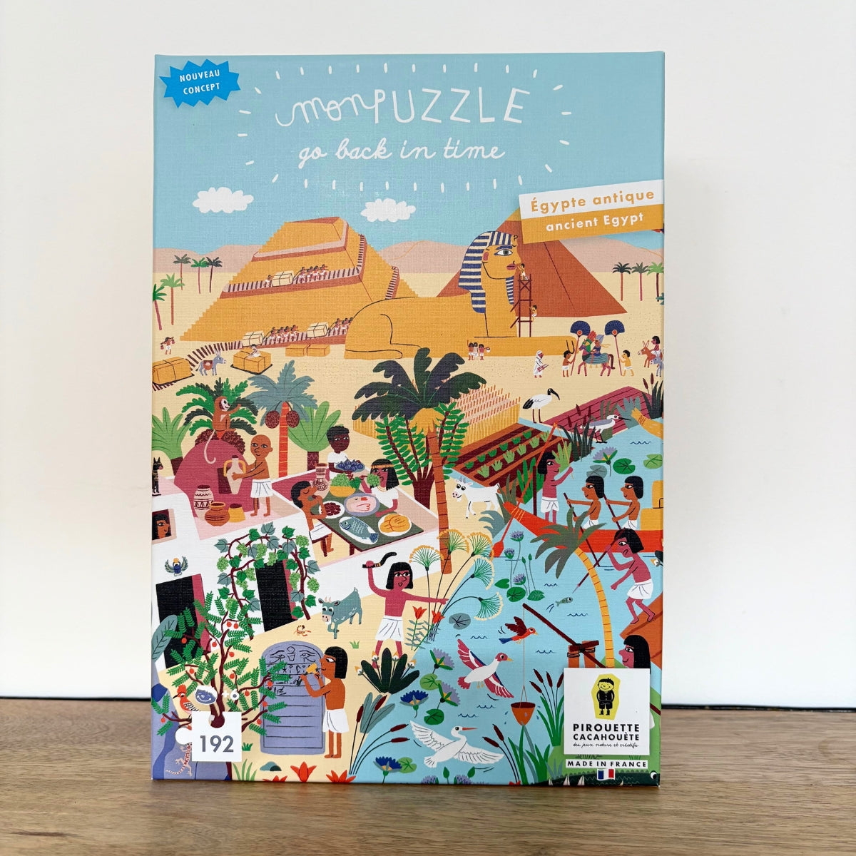pirouette-cacahu-te-puzzle-egypte-192-pi-ces-42x30cm image 1