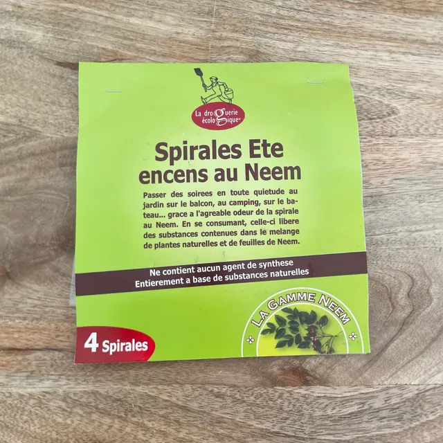 spirale-encens-d-t-neem-naturel-jardin-x4-combustion-8h image 1