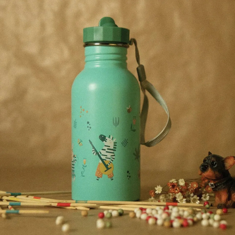 mes-courses-en-vrac-gourde-inox-enfant-animaux-rock-500-ml image 1