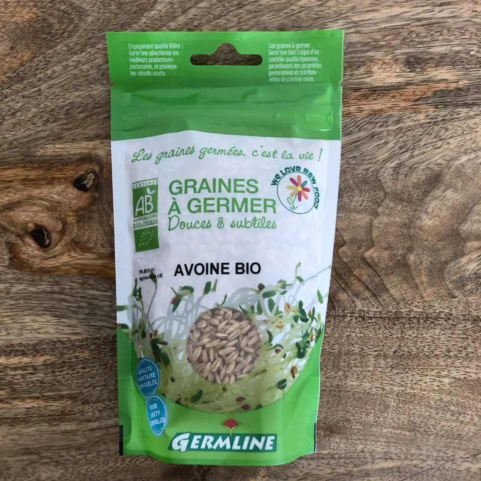 germline-avoine-bio-graines-germer-200g-france image 1