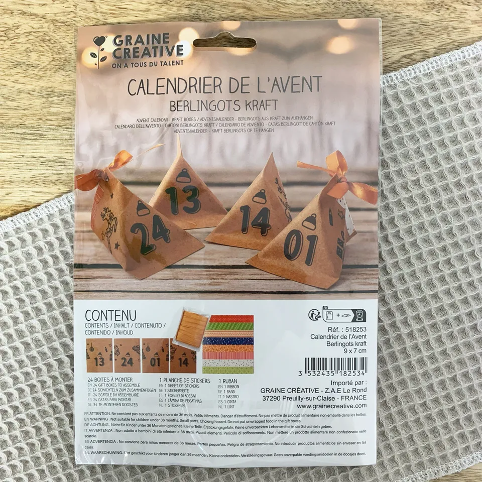 kit-calendrier-de-l-avent-berlingots-kraft-24-bo-tes image 1